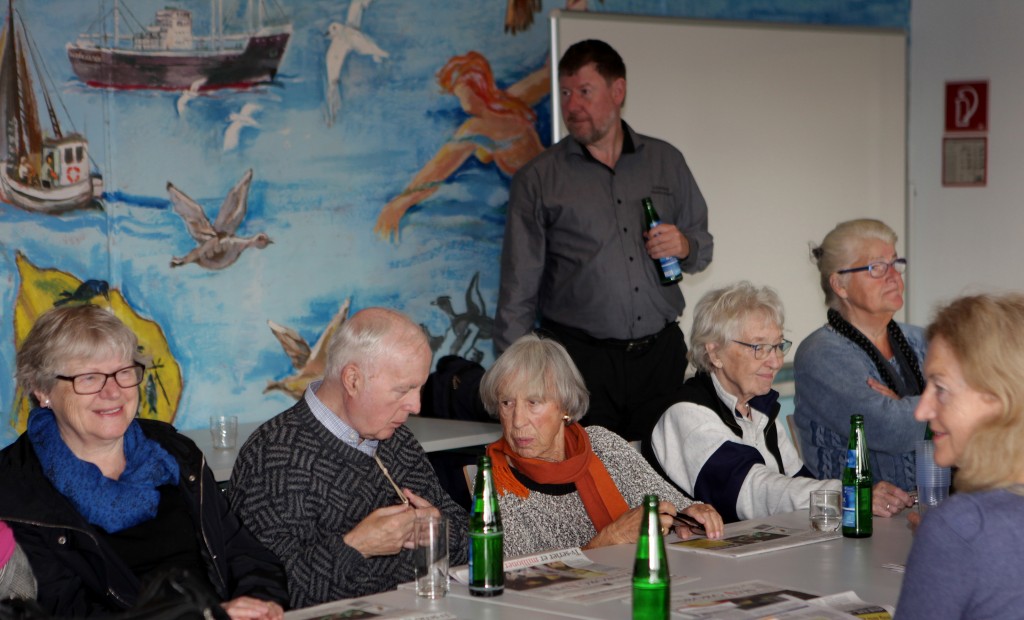 Elisabeth Lumby (længst til højre), Tove Smidth og Lise Nørgaard var blandt gæsterne.